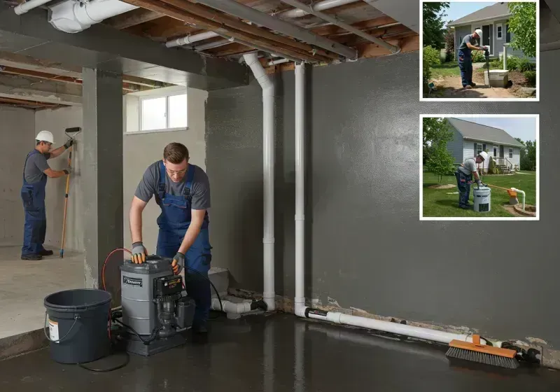 Basement Waterproofing and Flood Prevention process in Genoa, IL